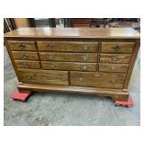OAK PA HOUSE 8 DRAWER DRESSER