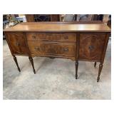 WALNUT SHERATON SIDEBOARD