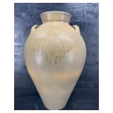 LARGE ANTIQUE NORTH CAROLINA SALT GLAZE 2 HANDLE