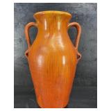 ANTIQUE LARGE CHROME RED NORTH CAROLINA 2 HANDLE