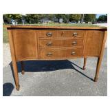 BIGGS MAHOGANY INLAID SIDEBOARD