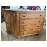 OAK SLANT END BUFFET