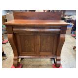 19TH CENTURY EMPIRE TALL SERVER