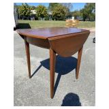 HITCHCOCK DROP LEAF DECORATED TABLE