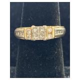 14K DIAMOND RING