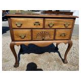 SOLID MAHOGANY CHIPPENDALE LOW BOY