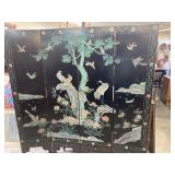 BLACK ORIENTAL COROMANDEL SCREEN
