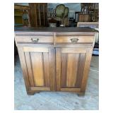 PINE 2 DOOR CUPBOARD