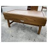 OAK DROP LEAF COFFEE TABLE