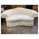 HICKORY CHAIR KIDNEY SHAPED DECORATOR SOFA