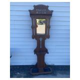 WALNUT VICTORIAN HALL TREE