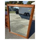 SOLID CHERRY MIRROR