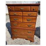 KENLEA CRAFT SOLID CHERRY CHEST ON CHEST