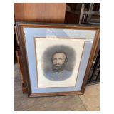 CONFEDERATE GENERAL T J JACKSON PORTRAIT