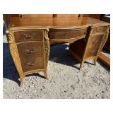 FRENCH CARVED WALNUT VANITY