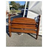 SOLID CHERRY FULL SIZE POSTER BED