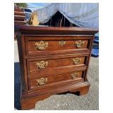 CHERRY 2 DRAWER NIGHTSTAND