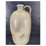 ANTIQUE NORTH CAROLINA POTTERY 2 GALLON SALT