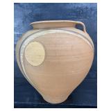 HUGE UNSIGNED MEXICAN POTTERY VASE URN