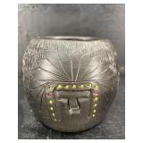 SIGNED CHEROKEE POTTERY VASE BOWL