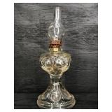 SMALL ANTIQUE BULLSEYE OIL LAMP