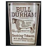 BULL DURHAM TOBACCO PORCELAIN SIGN