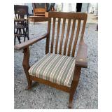LARGE OAK ROCKER