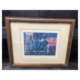 BLACK AMERICANA COCA COLA PRINT