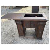 RARE MODEL OAK SEWING MACHINE