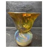 IRVING SLOTCHIVER 1974 ART GLASS VASE