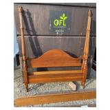 CHERRY FULL SIZE POSTER BED