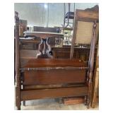 MAHOGANY TALL POSTER FULL SIZE BED