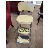 MIDCENTURY STEP STOOL