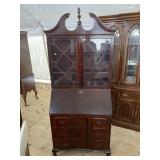 MAHOGANY CLAW FRONT SECRETARY