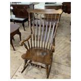 CHERRY BOSTON STYLE ARROW BACK ROCKER
