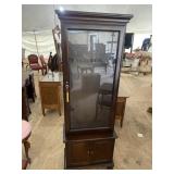 6 GUN PINE GUN CABINET