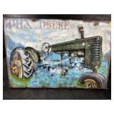 METAL JOHN DEERE SIGN
