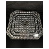 DIAMOND FIRE CUT TALL CAKE STAND