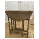 OAK DROPLEAF GATE LEG PUB TABLE