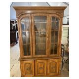 MODERN 2 PC CHINA CLOSET