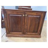 WALNUT 2 DOOR CABINET