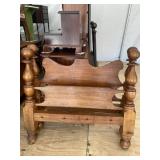ANTIQUE TWIN SIZE ROPE BED