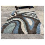 9FT 10 X 8FT MODERN DESIGN SHAG RUG