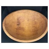 MID SIZE WOODEN DOUGH BOWL