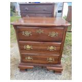 2 DRAWER SOLID CHERRY NIGHTSTAND
