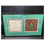 DISNEY PETER PAN PRODUCTION ART CELL WITH