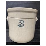 ANTIQUE 3 GALLON CROCK