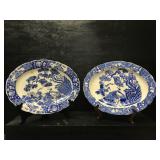 PR OF ROYAL PEACOCK PLATTERS