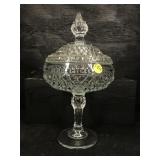 DIAMOND POINT CANDY DISH