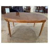 THOMASVILLE OAK DINING ROOM TABLE
